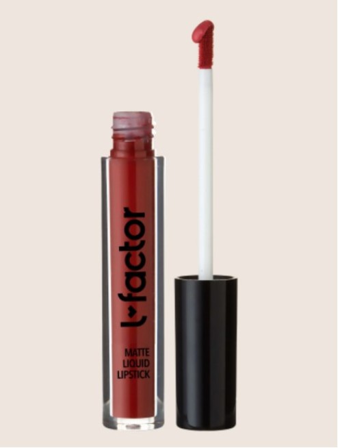 L FACTOR MATTE LIQUID LIPSTICK (POPPY'S KISS)